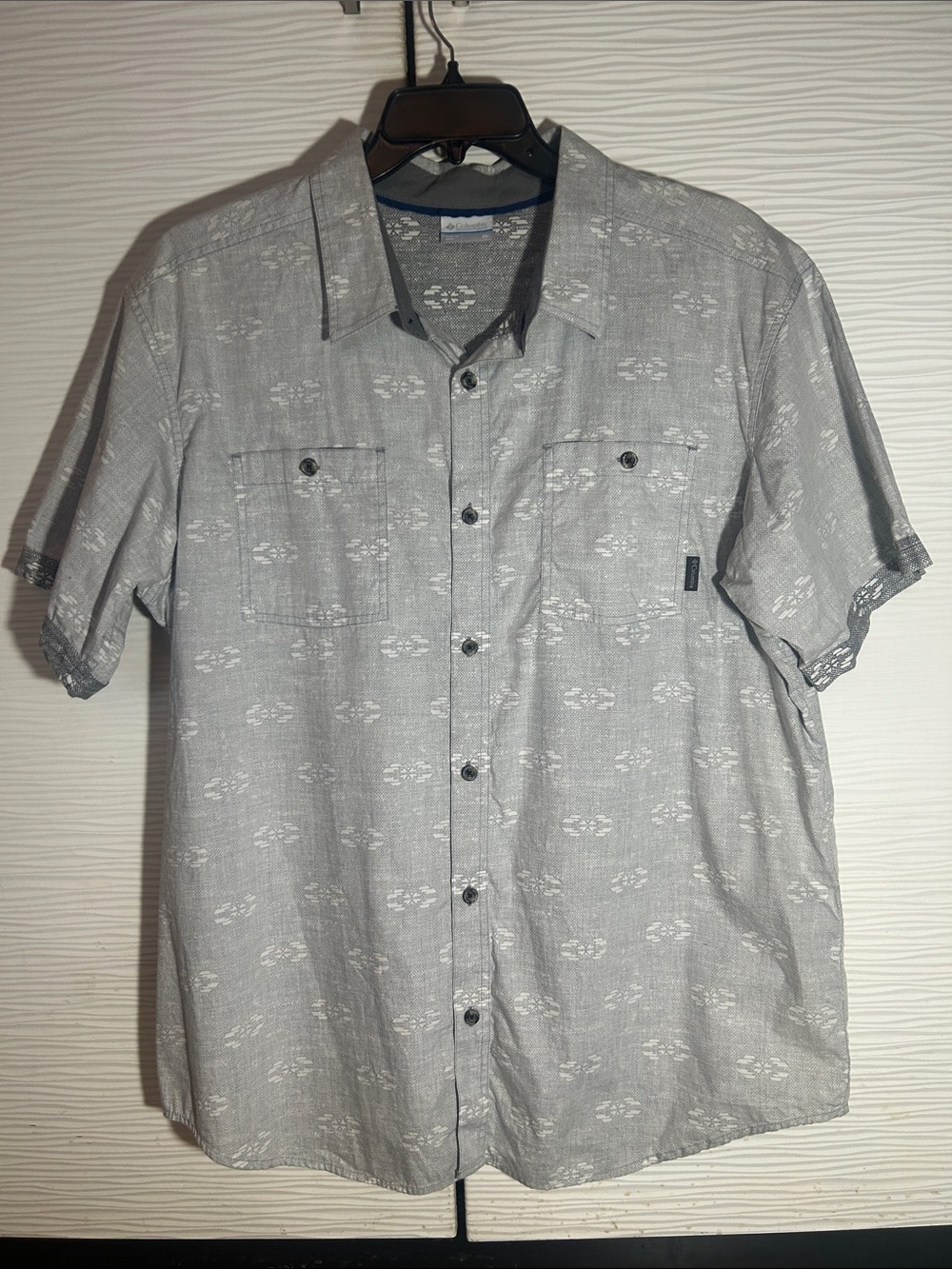 NWOT Men’s Columbia Pure Cotton button-down shirt, XL